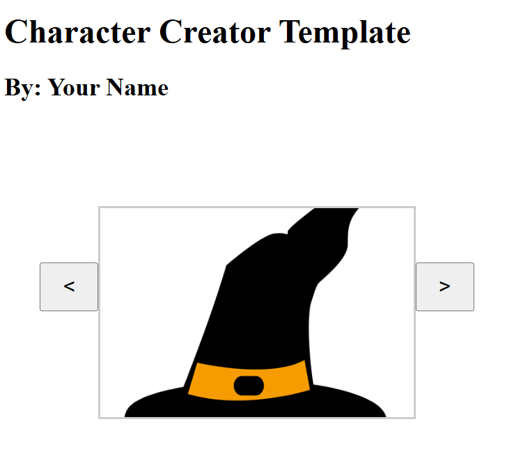 Example Character Thumbnail