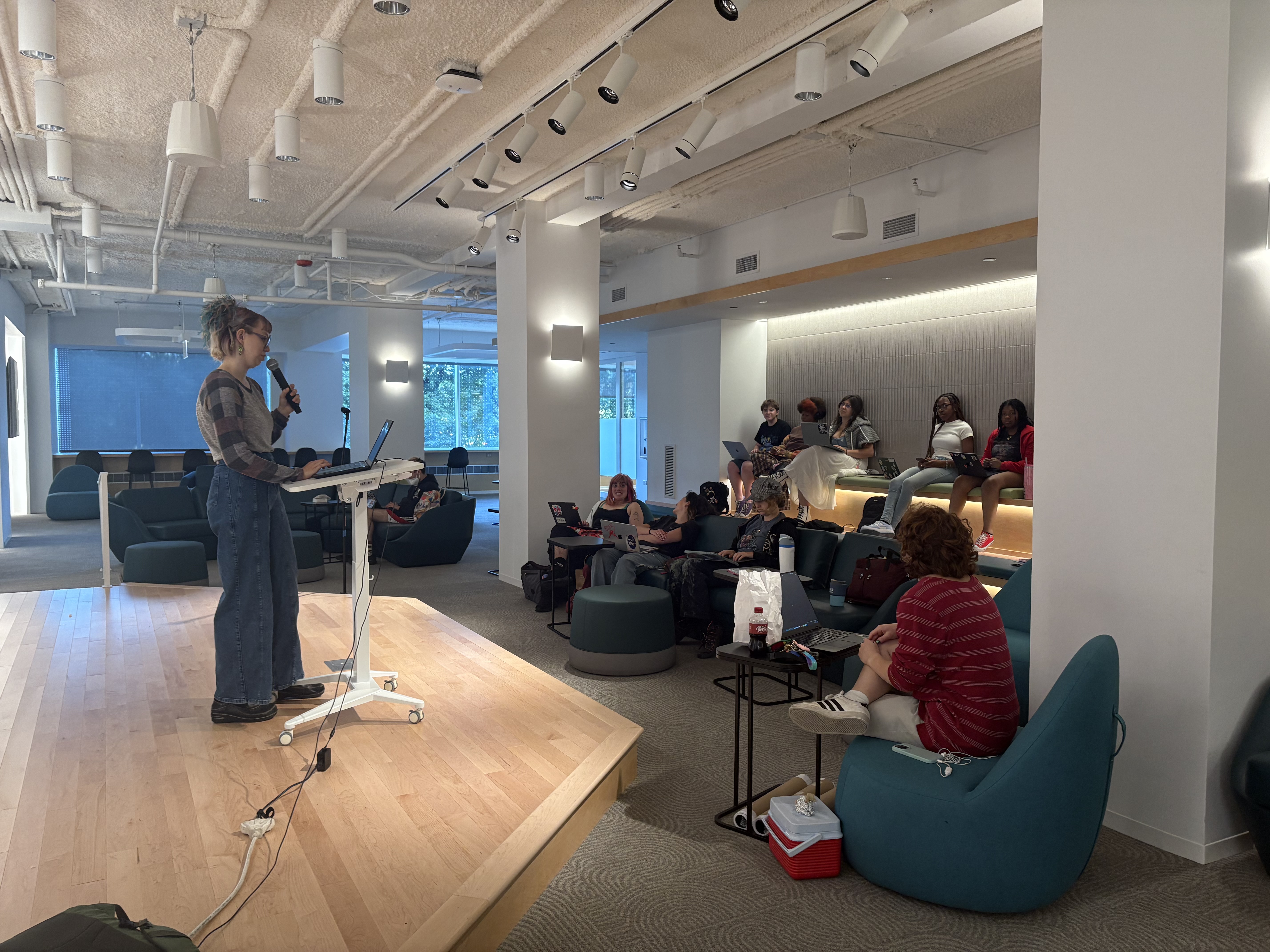 Club meeting attendees